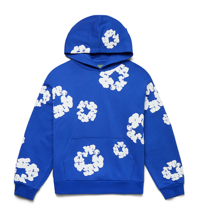 Denim Tears The Cotton Wreath Sweatshirt Blue