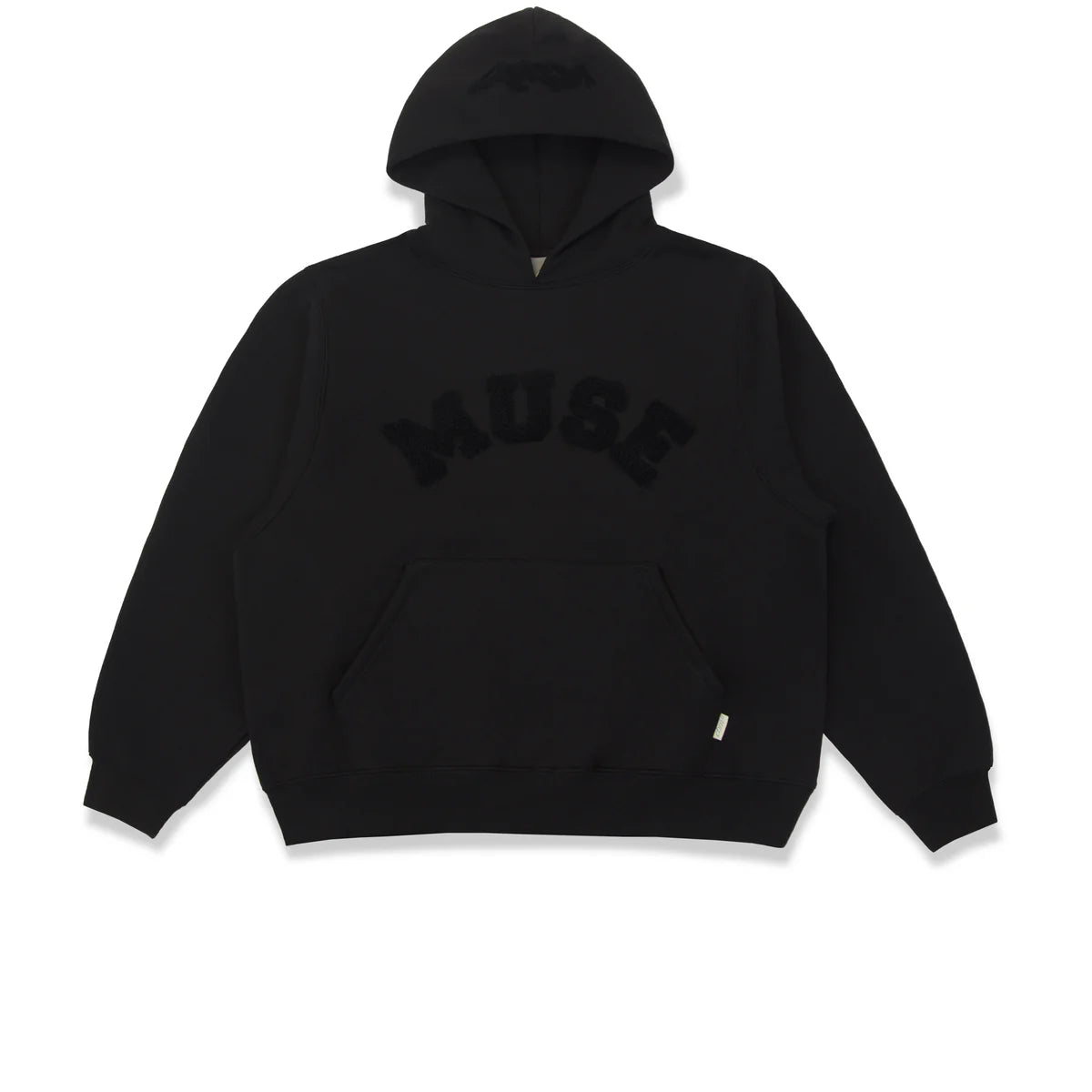 Muse Heavyweight Chenille Hoodie - Coal Black