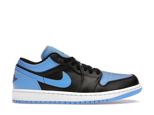 Jordan 1 Low Black University Blue