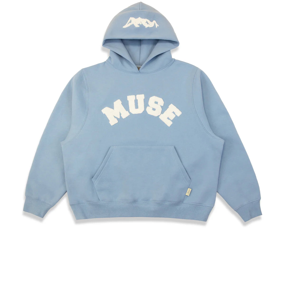 Muse Heavyweight Chenille Hoodie - Celeste Blue