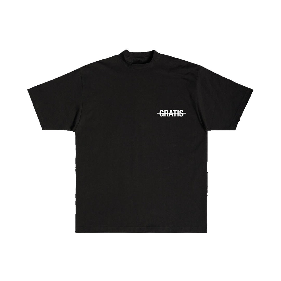 GRATIS "LA VIE GRATIS" Black Tee