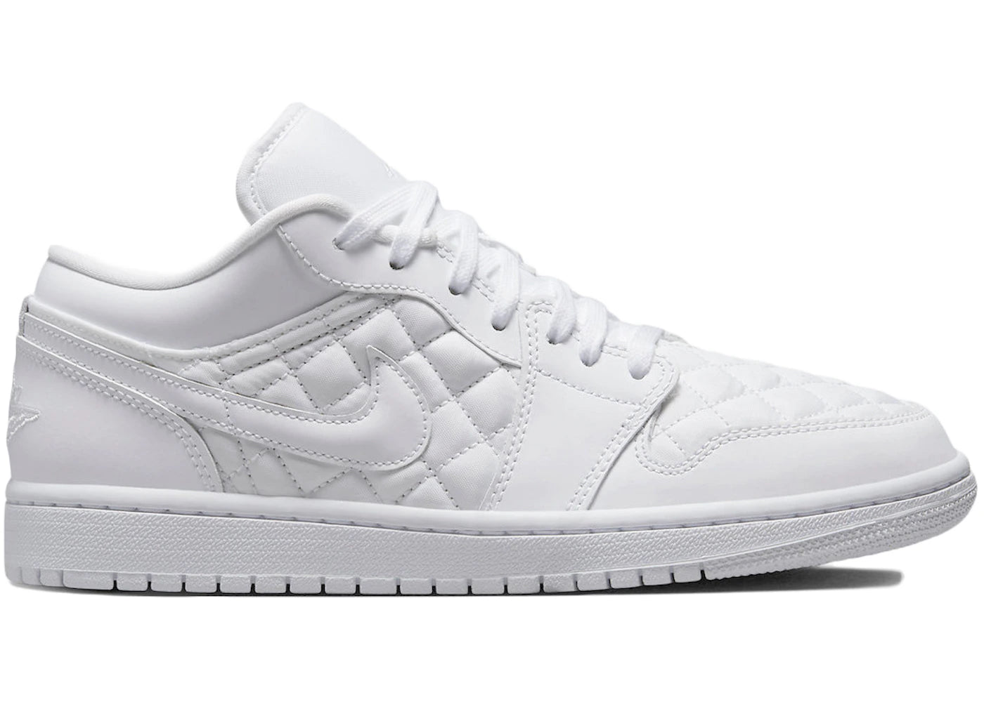 Air Jordan 1 Low Quilted White W