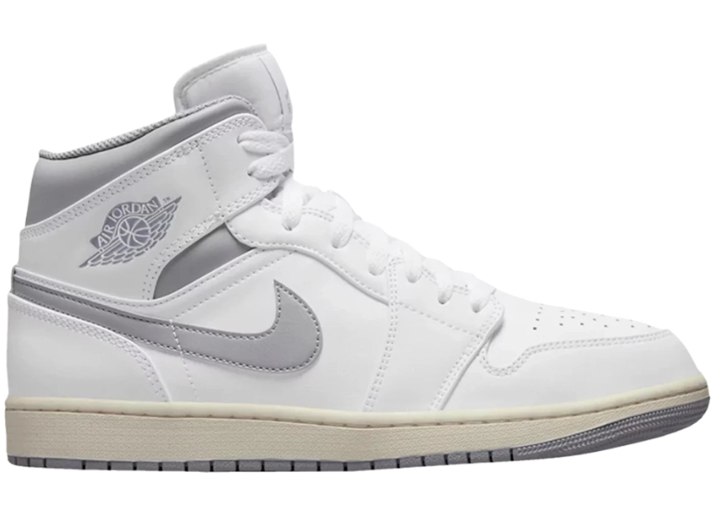 Air Jordan 1 Mid Neutral Grey GS