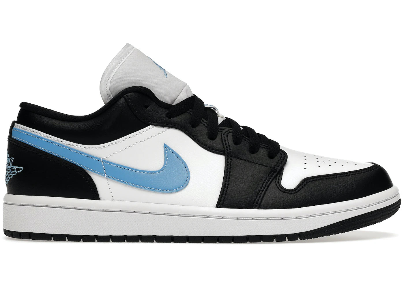 Air Jordan 1 Low Black University Blue White W