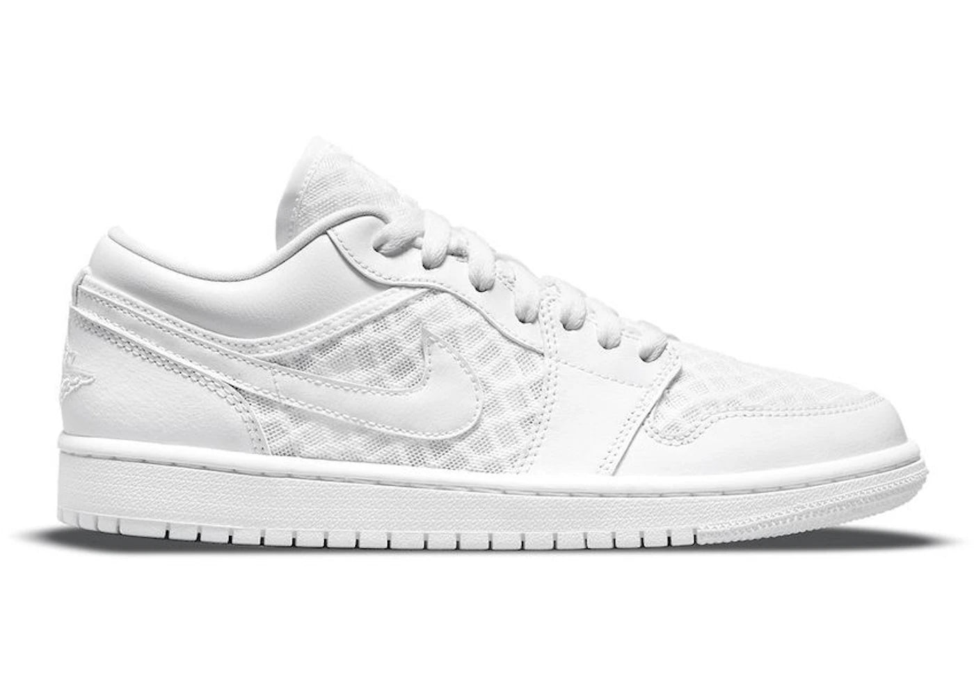 Air Jordan 1 Retro Low Breathe Triple White W