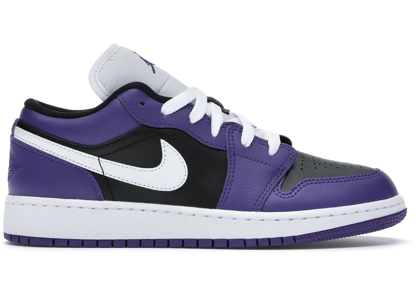 Air Jordan 1 Low Court Purple Black GS