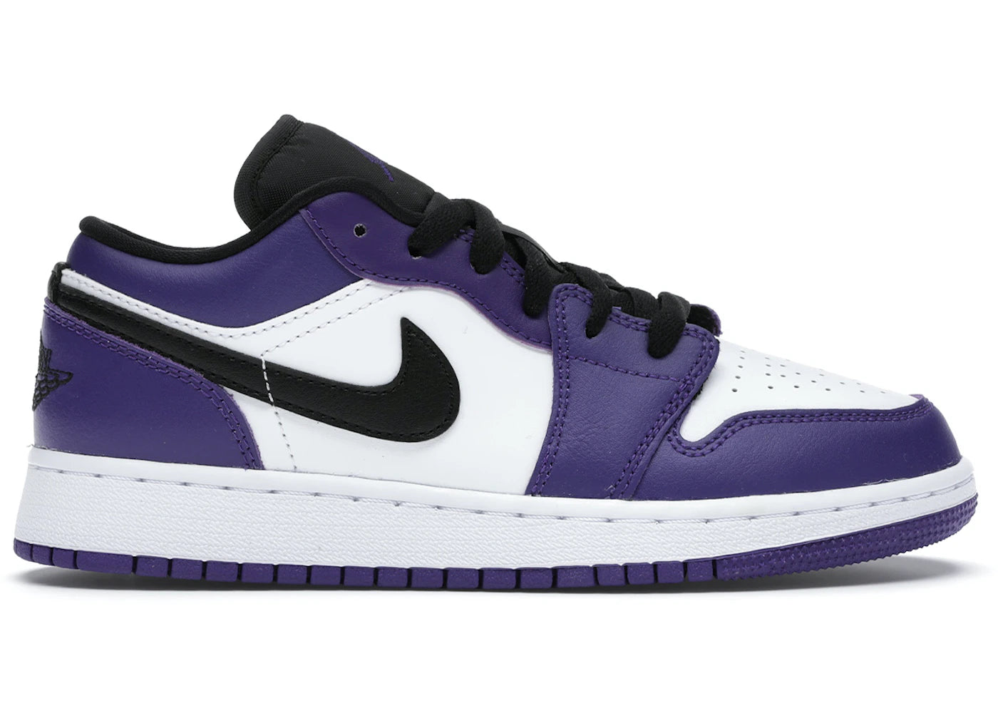 Air Jordan 1 Low Court Purple White GS