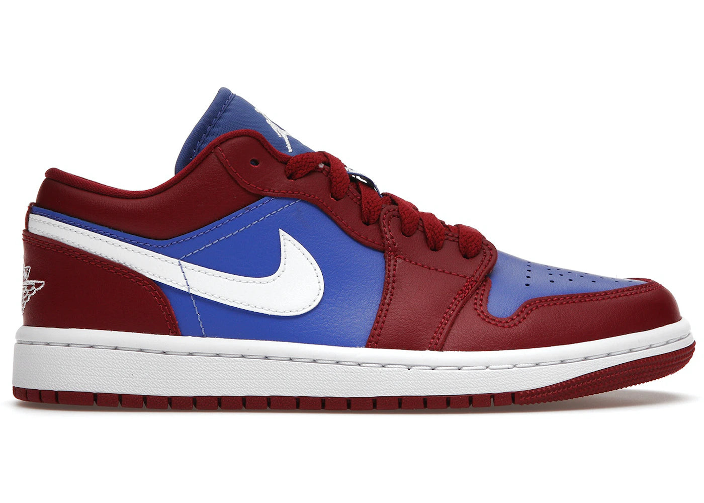 Air Jordan 1 Low Pomegranate Medium Blue W