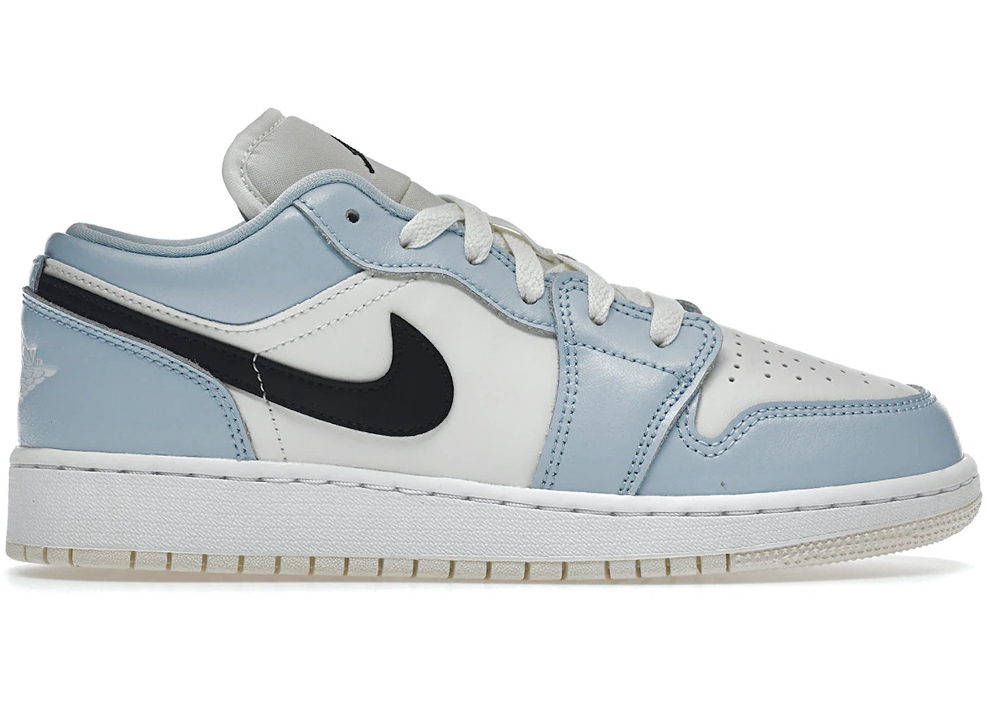 Air Jordan 1 Low Ice Blue Black GS