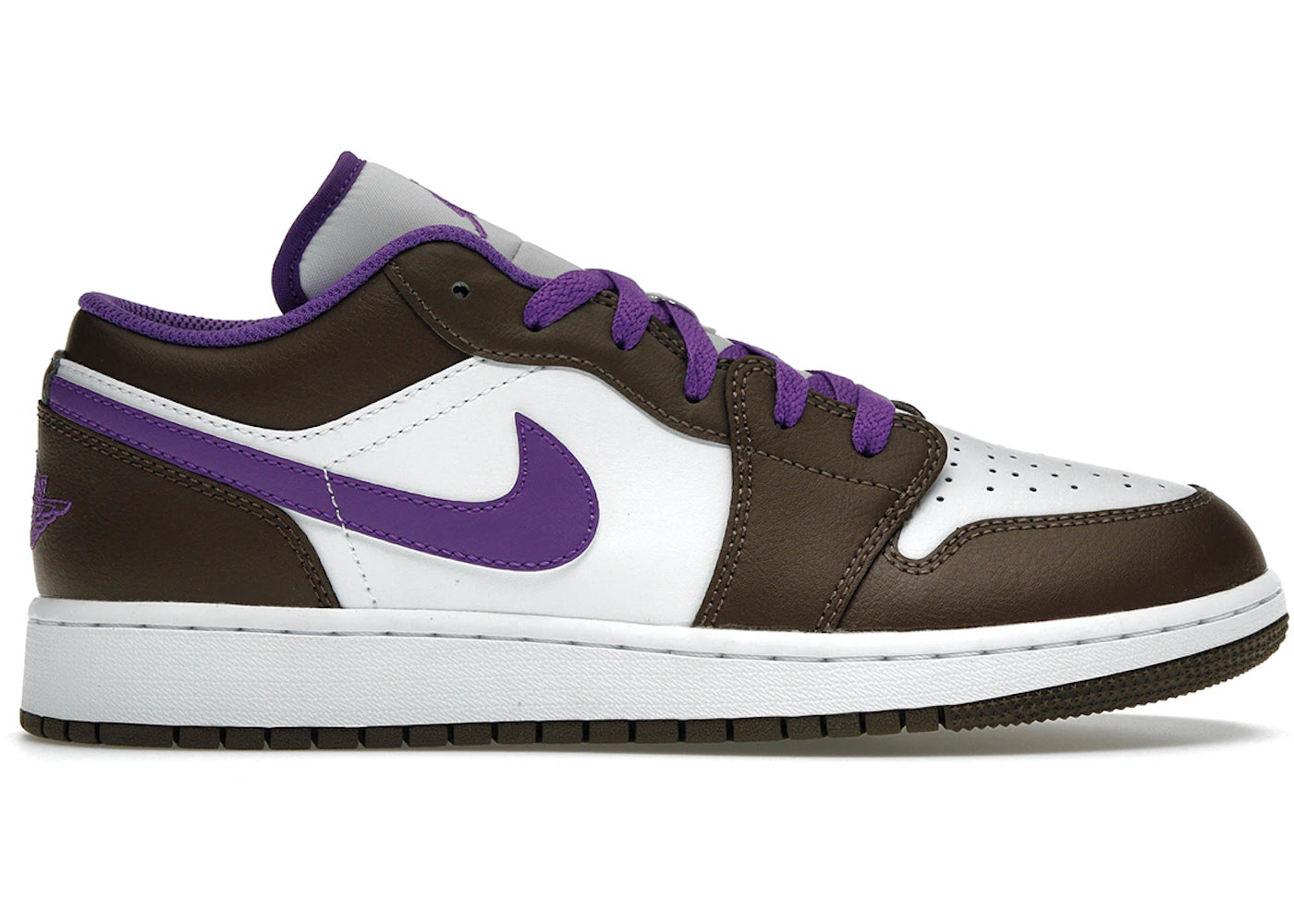 Air Jordan 1 Low Purple Mocha GS