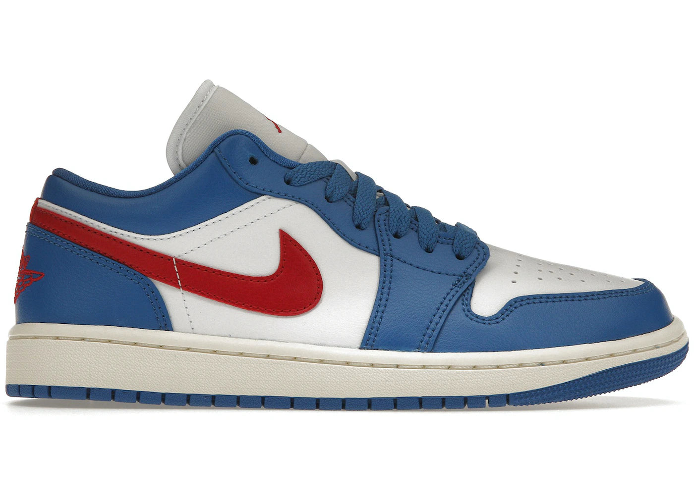 Air Jordan 1 Low Sport Blue Gym Red W