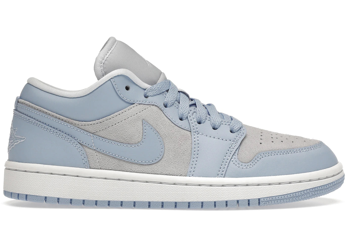 Air Jordan 1 Low Football Grey Aluminum W