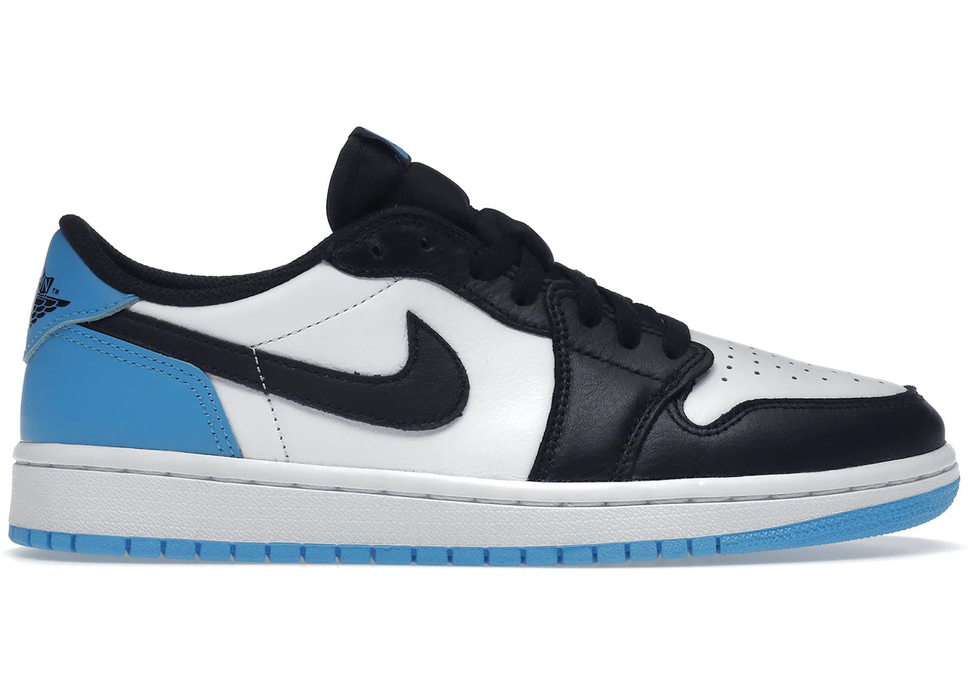 Air Jordan 1 Low Black Dark Powder Blue W