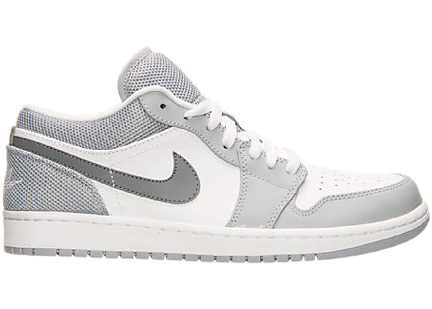 Air Jordan 1 Low White Cool Grey Wolf Grey