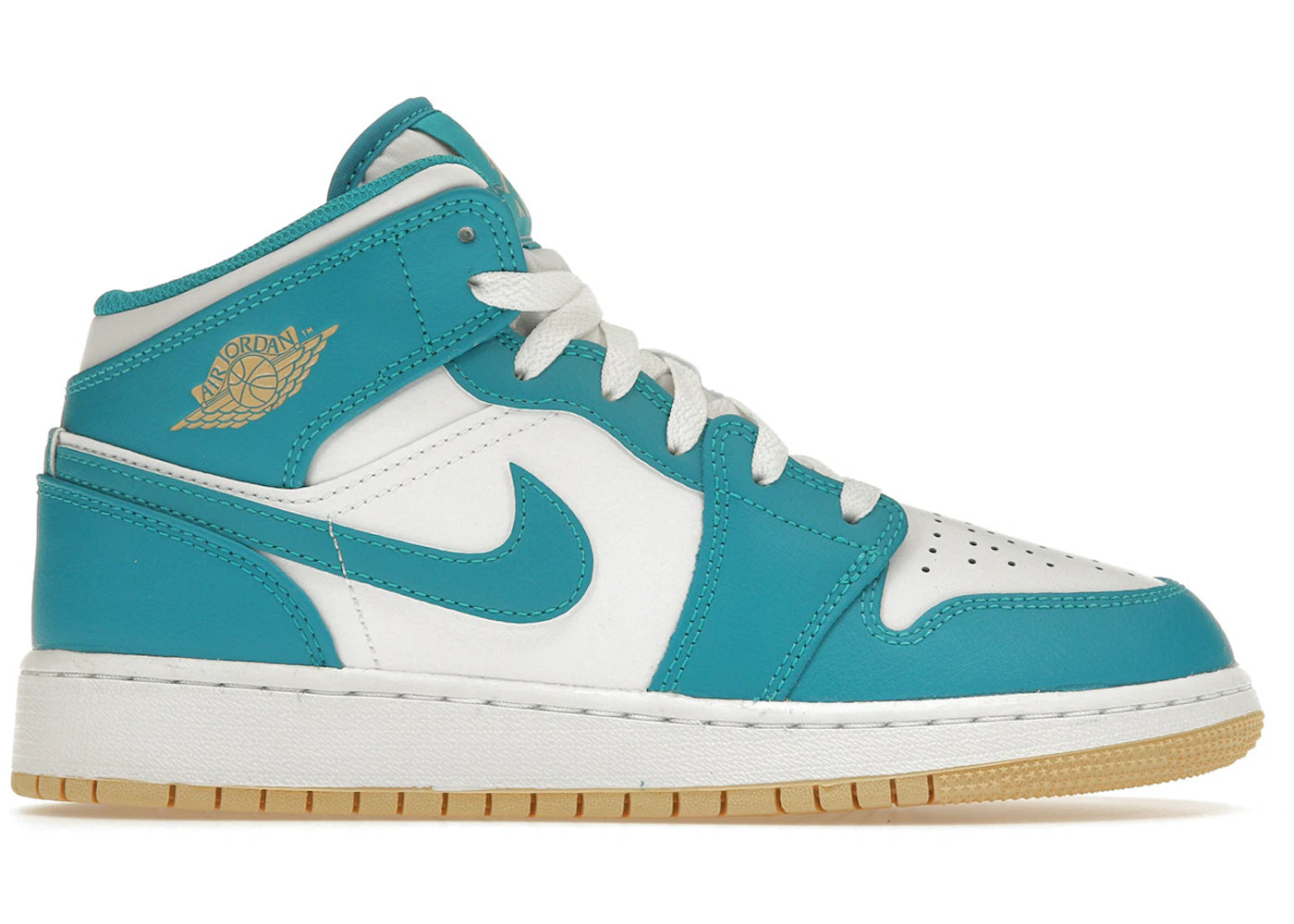 Air Jordan 1 Mid Aquatone GS