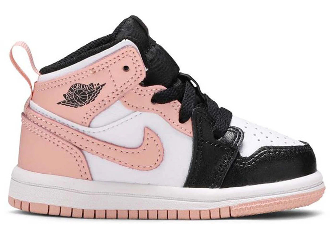 Air Jordan 1 Mid Arctic Orange Black Toe