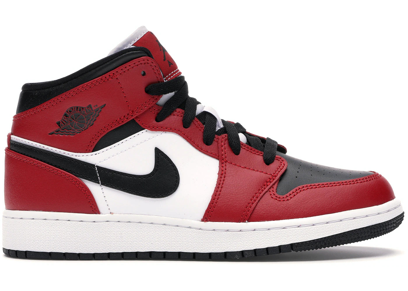 Air Jordan 1 Mid Chicago Black Toe GS