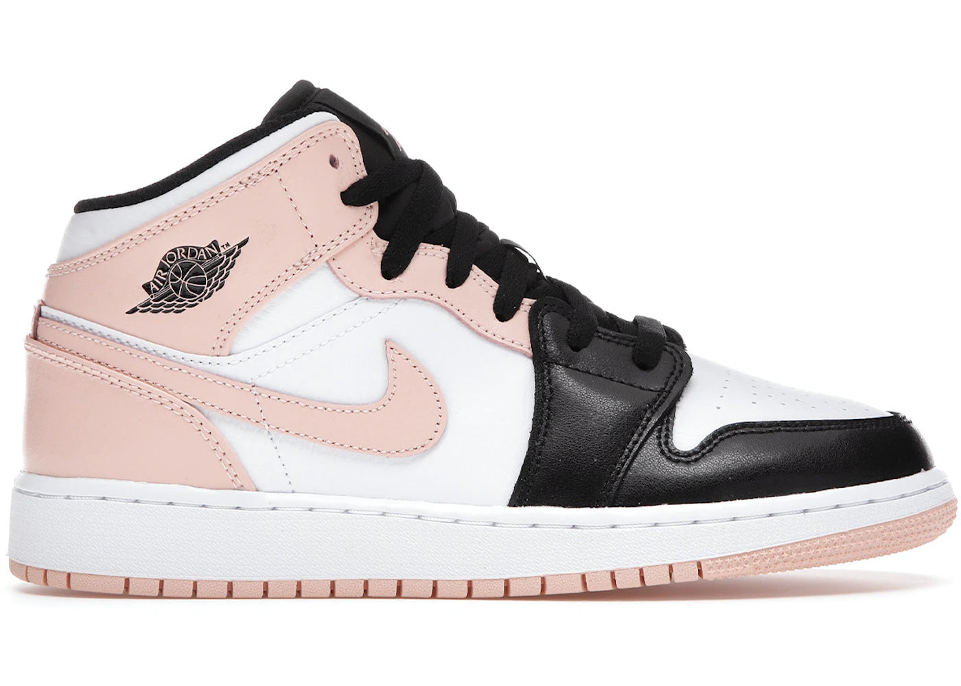 Air Jordan 1 Mid Arctic Orange Black Toe GS