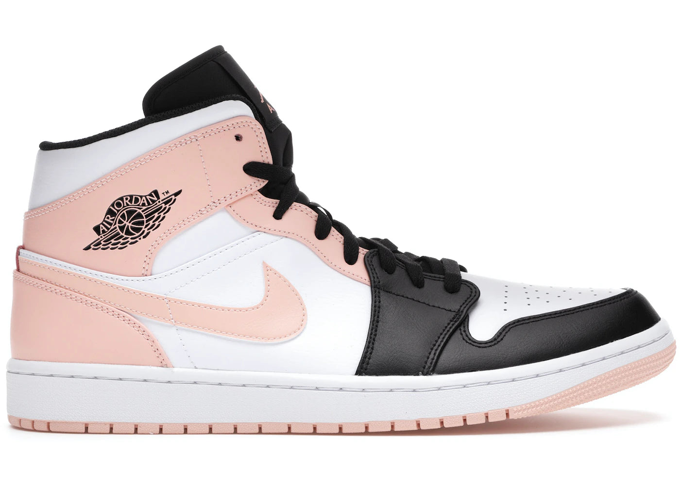 Air Jordan 1 Mid Arctic Orange Black Toe