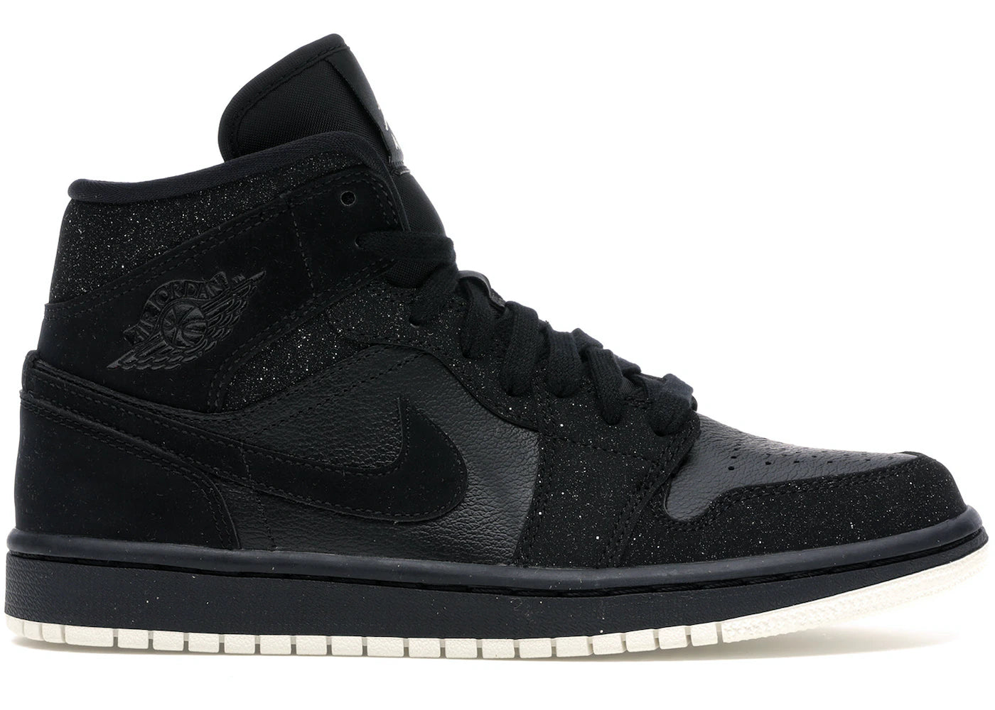 Air Jordan 1 Mid Glitter Black W