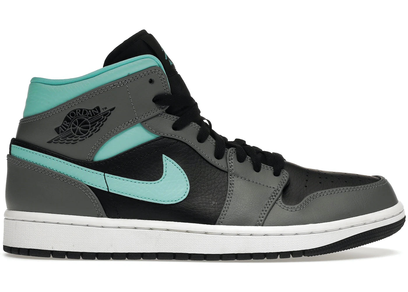 Air Jordan 1 Mid Grey Aqua