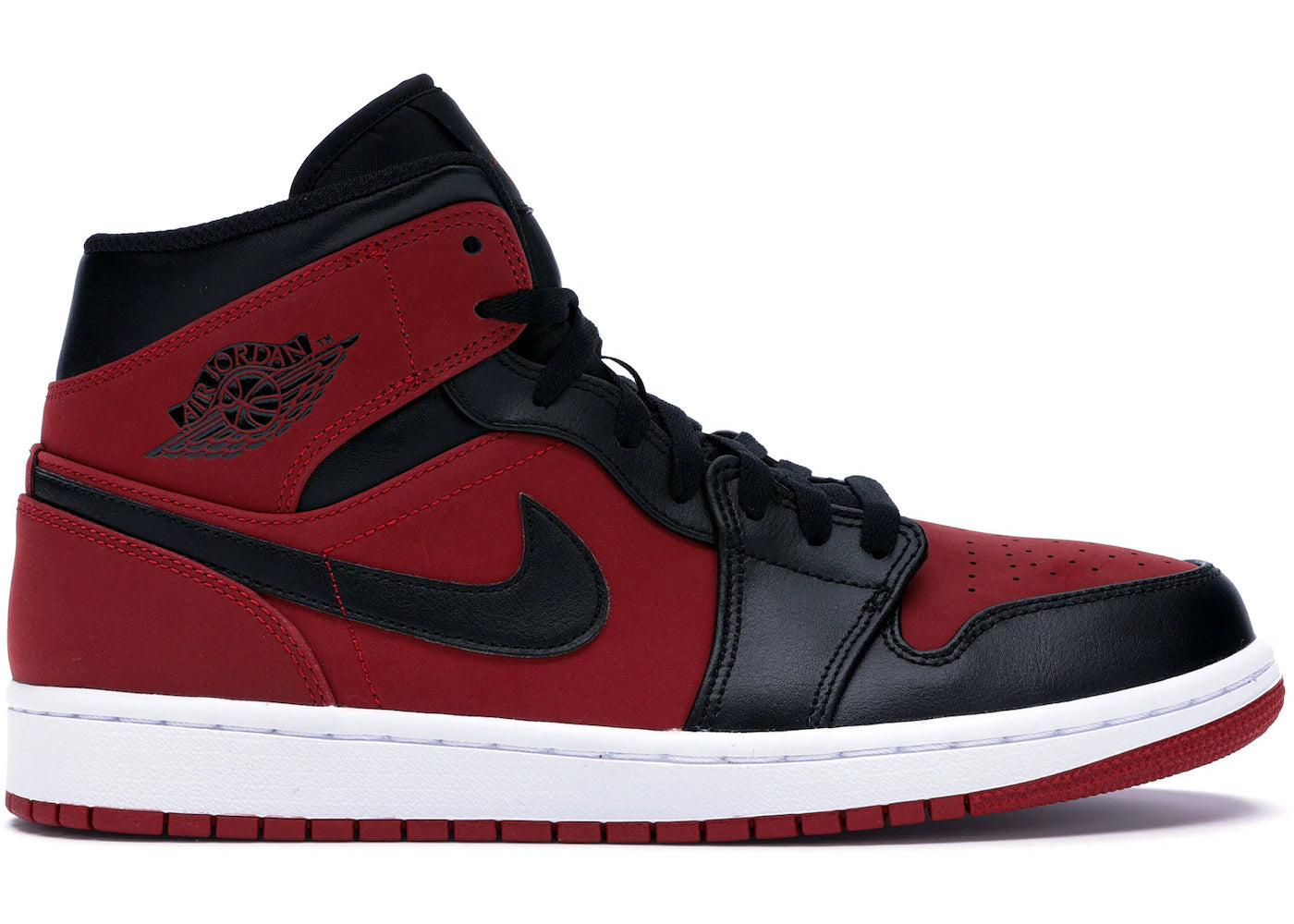 Air Jordan 1 Mid Gym Red Black