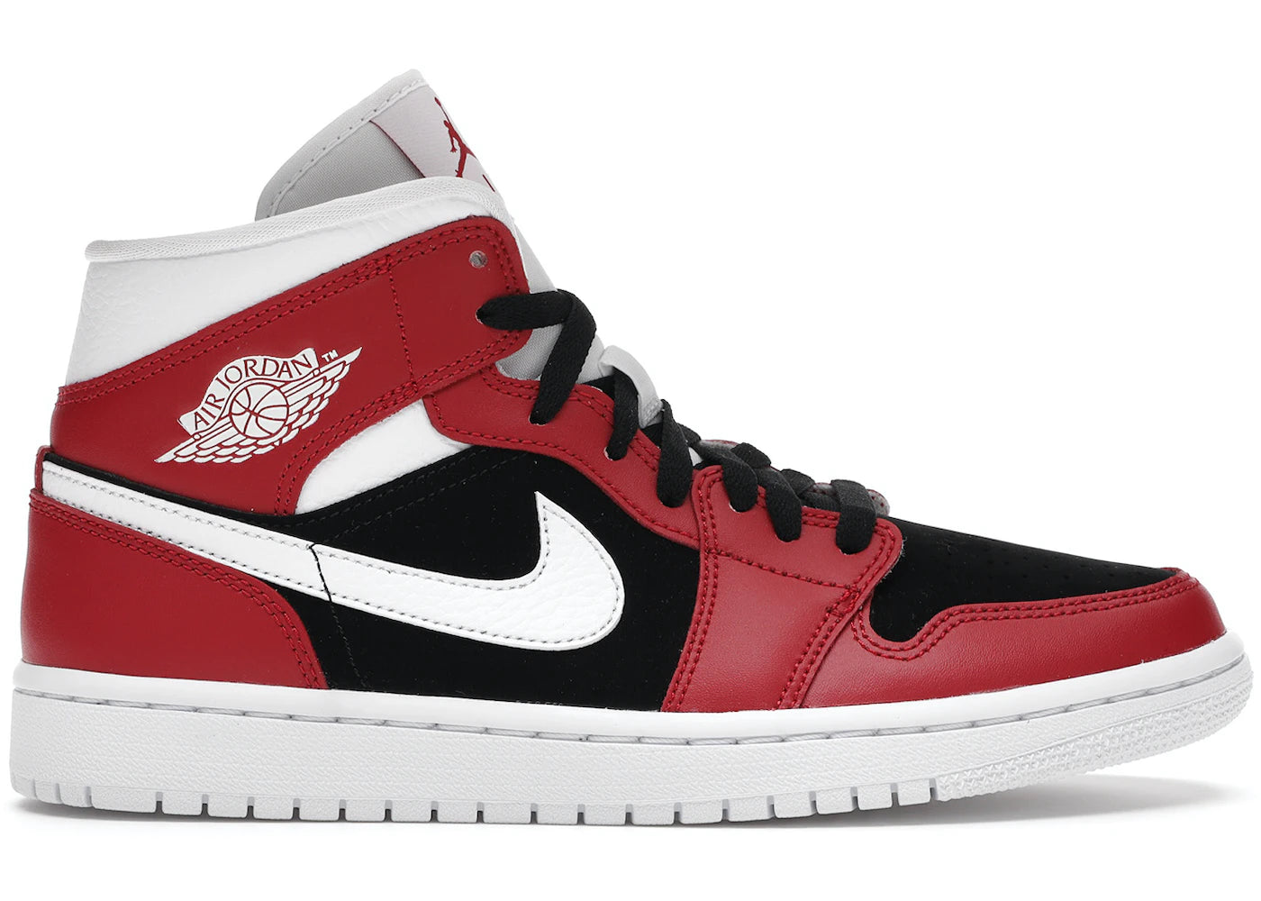 Air Jordan 1 Mid Gym Red Black W