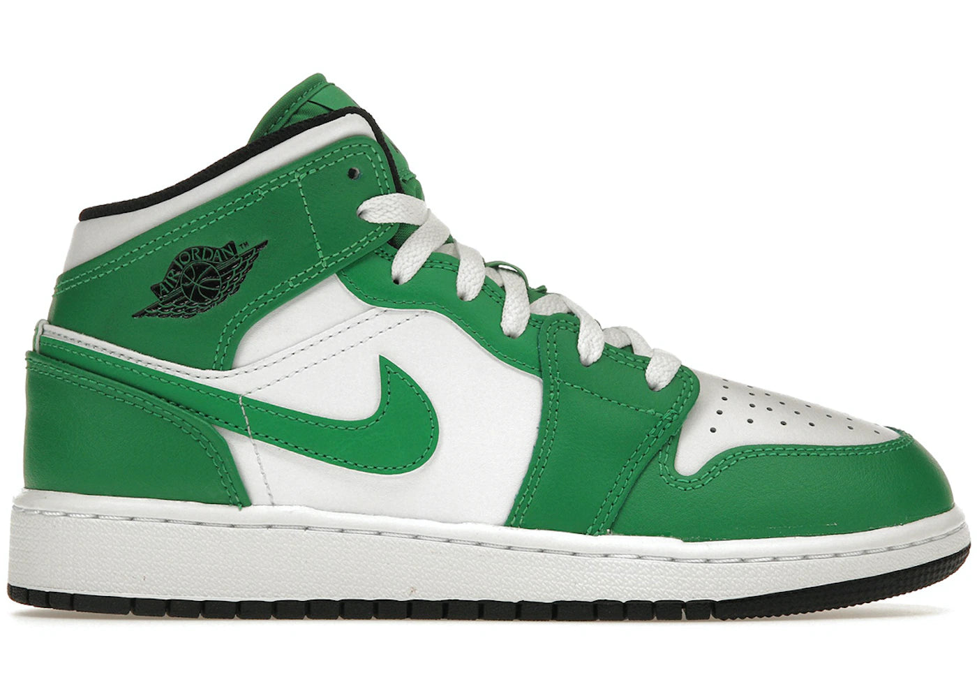 Air Jordan 1 Mid Lucky Green GS