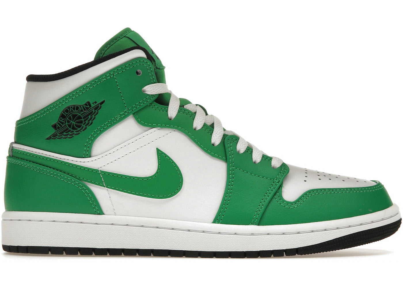 Air Jordan 1 Mid Lucky Green