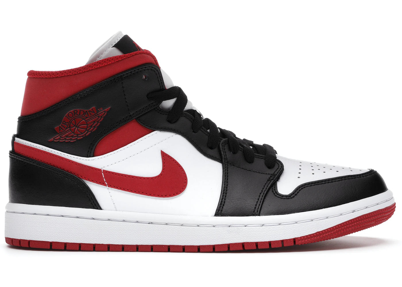 Air Jordan 1 Mid Gym Red Black White