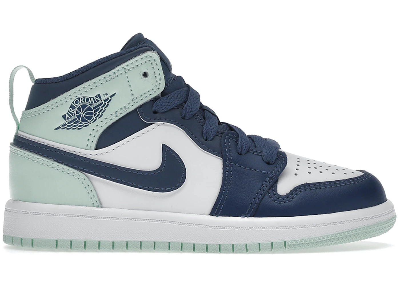 Air Jordan 1 Mid Mystic Navy Mint Foam