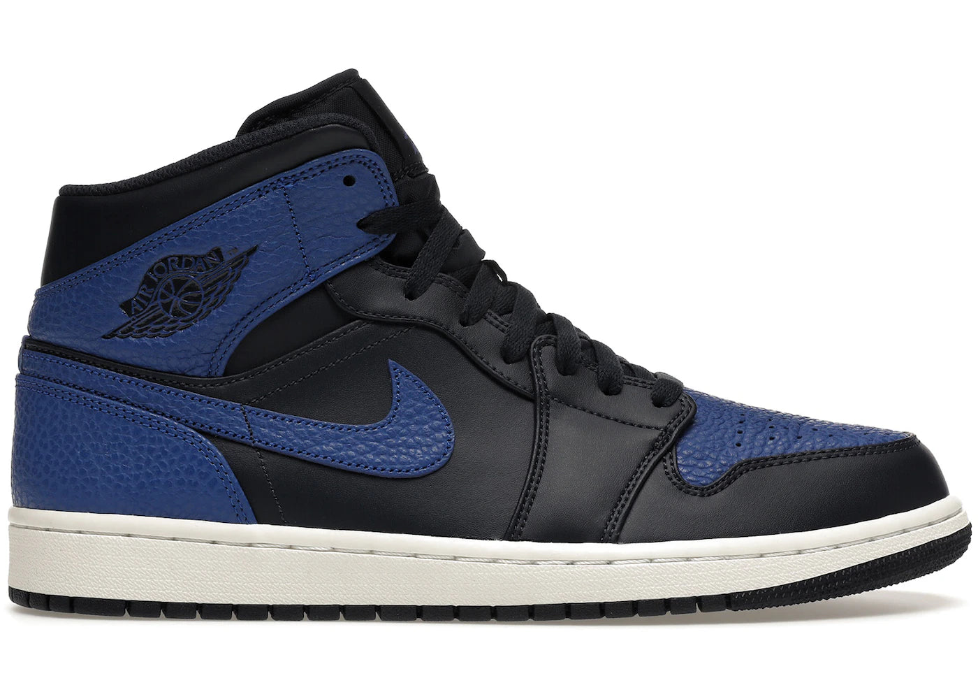 Air Jordan 1 Mid Obsidian Game Royal