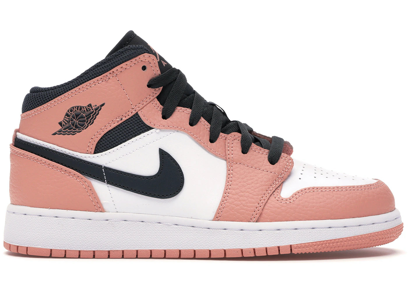 Air Jordan 1 Mid Pink Quartz GS