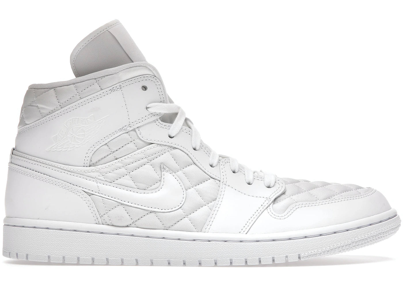 Air Jordan 1 Mid Quilted White W