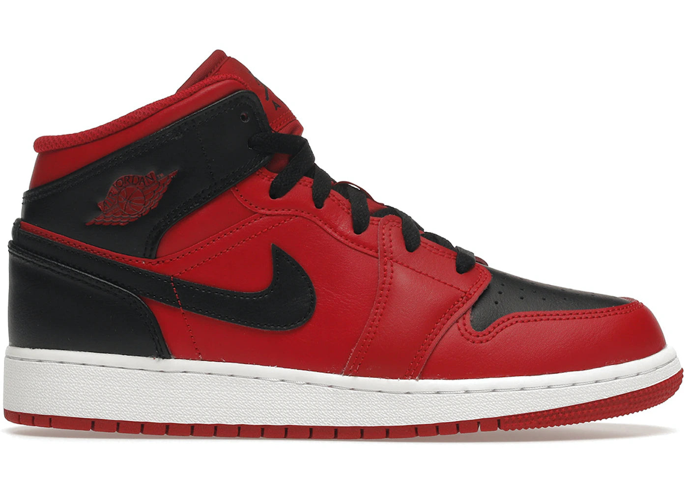 Air Jordan 1 Mid Reverse Bred GS