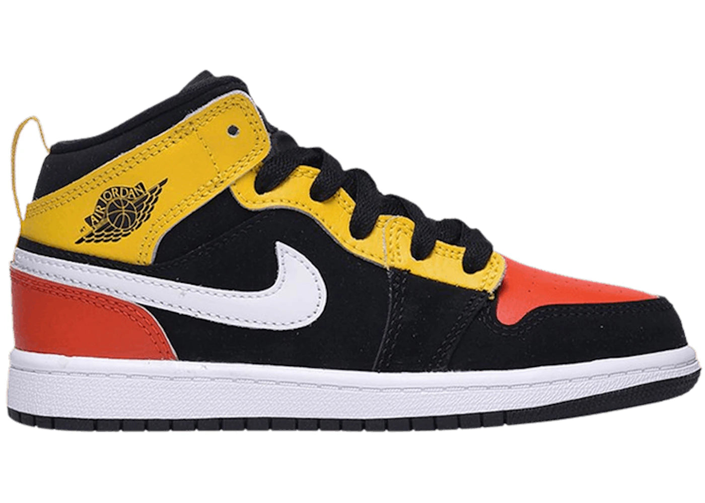 Air Jordan 1 Mid SE Amarillo Team Orange