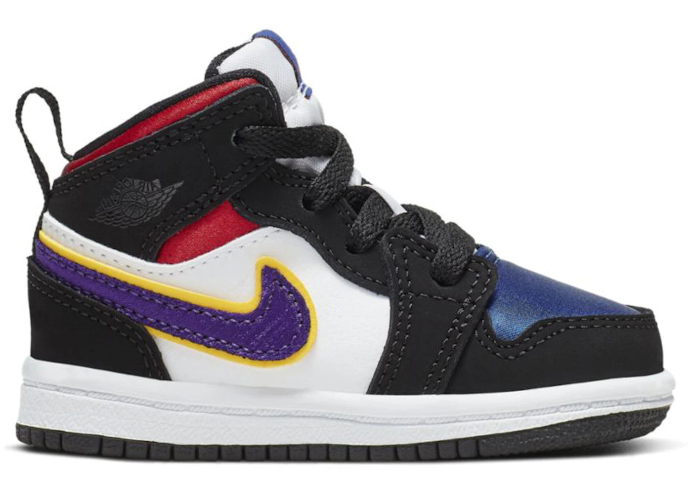 Air Jordan 1 Mid SE Black Field Purple