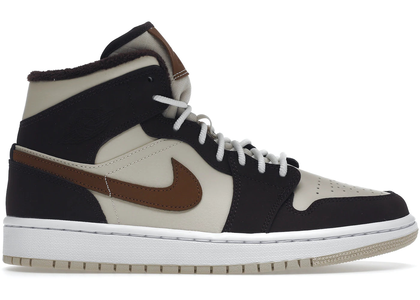 Air Jordan 1 Mid SE Brown Basalt Oatmeal W