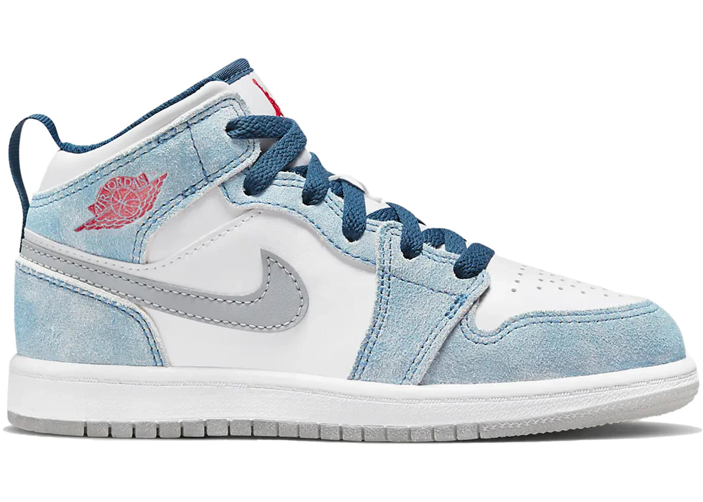 Air Jordan 1 Mid SE French Blue Light Steel