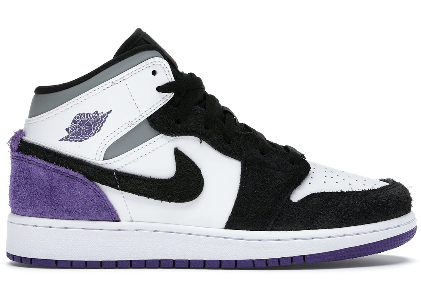 Air Jordan 1 Mid SE Purple GS