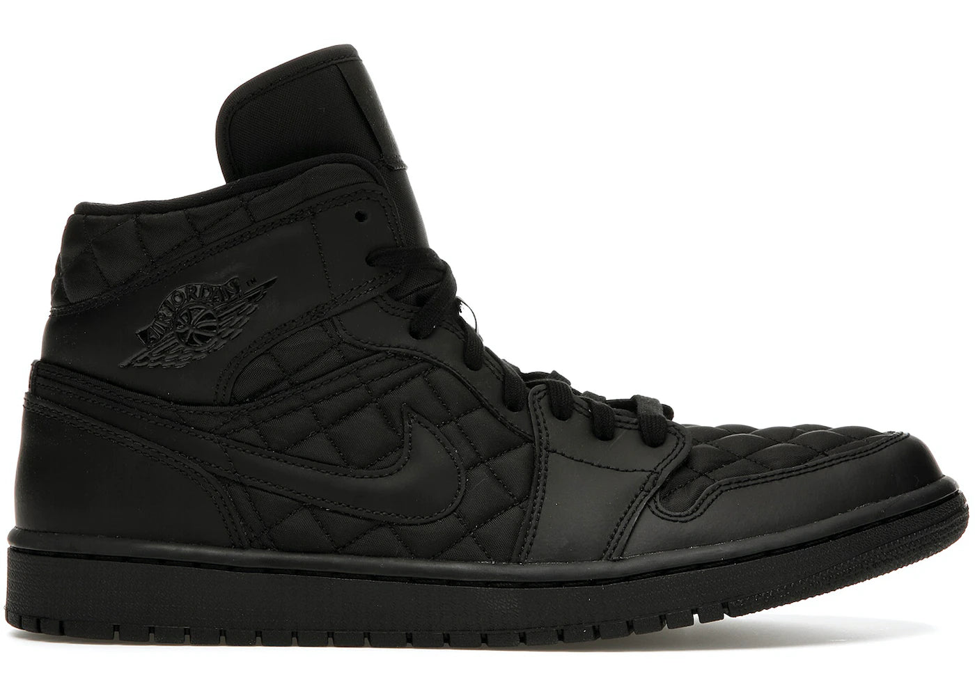 Air Jordan 1 Mid SE Quilted Black W