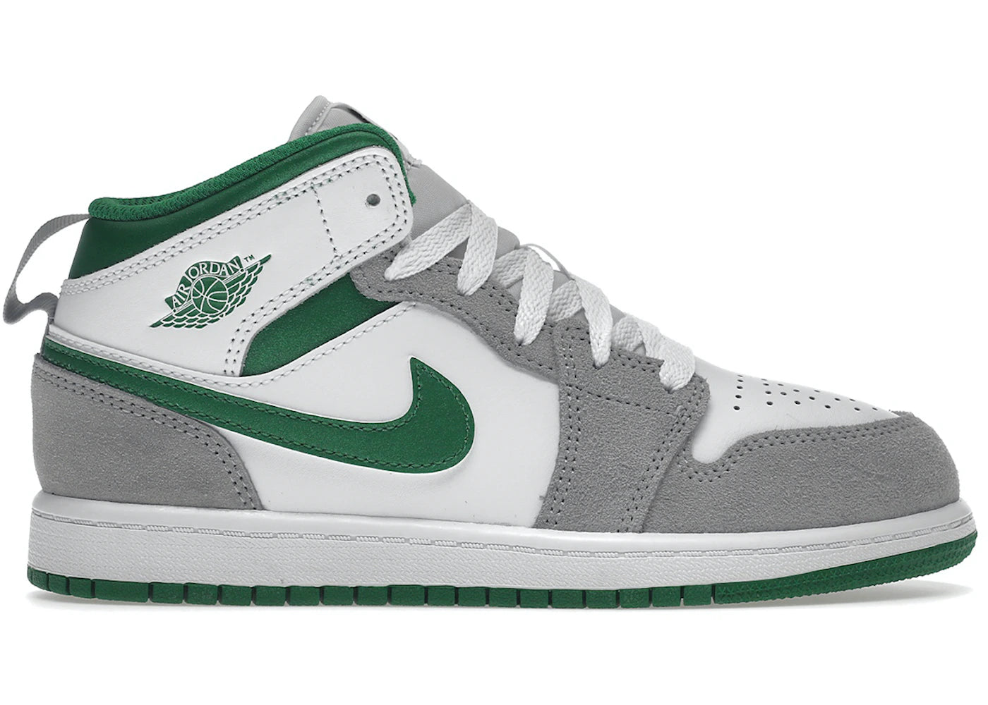 Air Jordan 1 Mid SE White Pine Green Smoke Grey