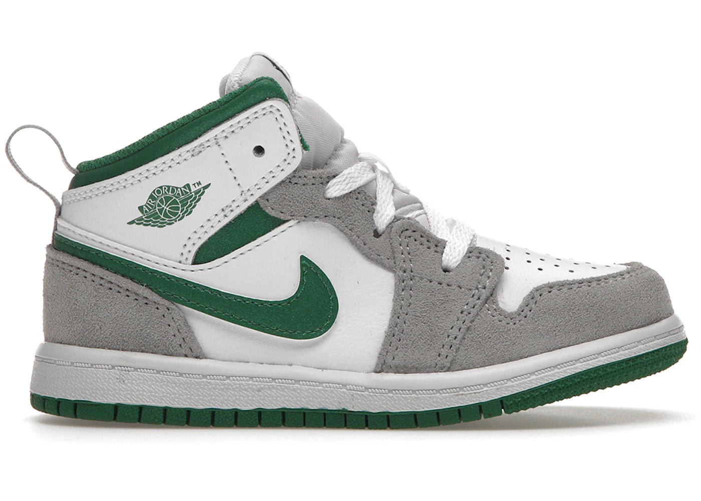 Air Jordan 1 Mid SE White Pine Green