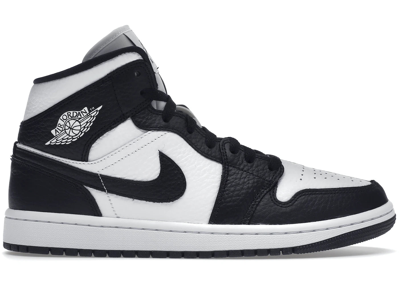 Air Jordan 1 Mid Split Black White W