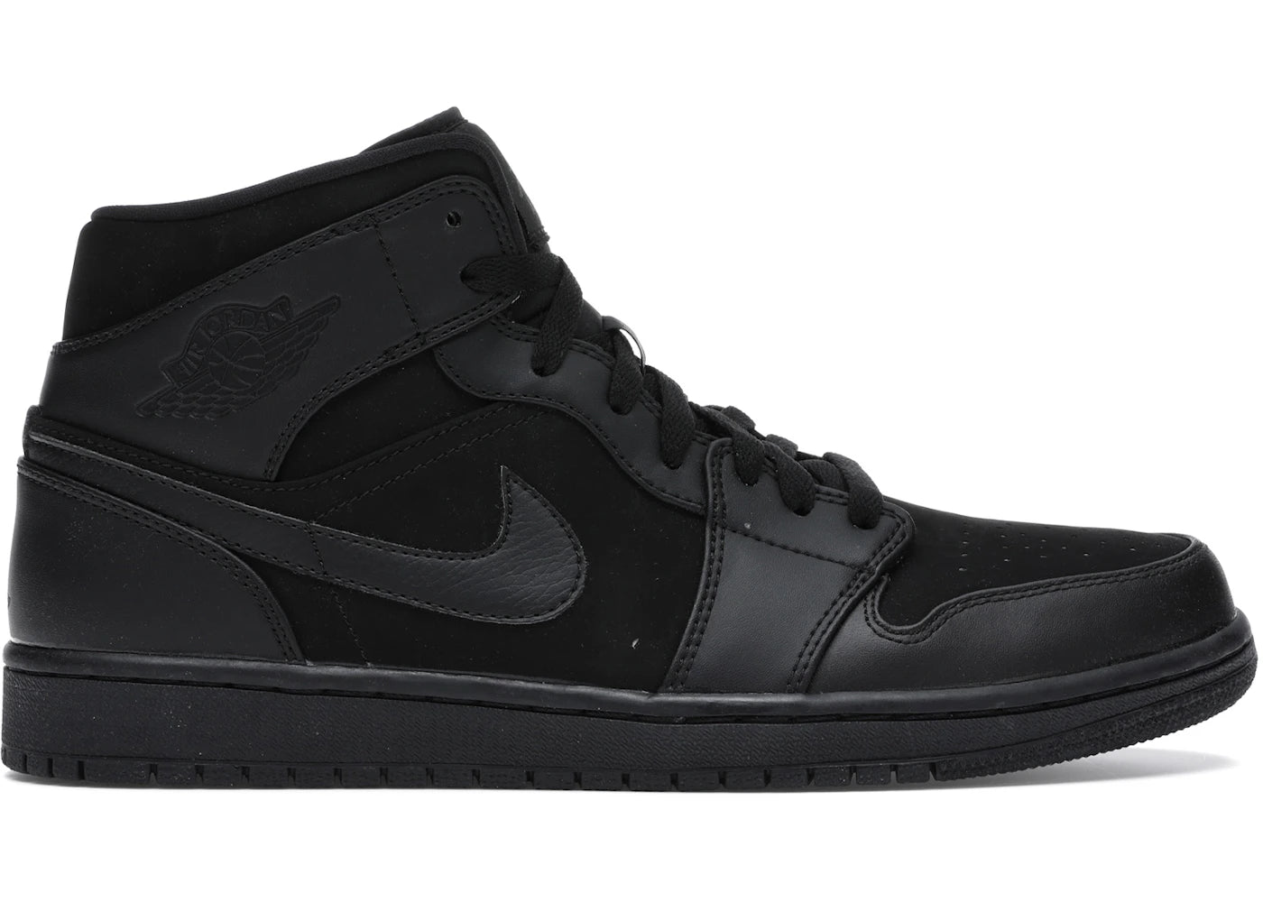 Air Jordan 1 Mid Triple Black