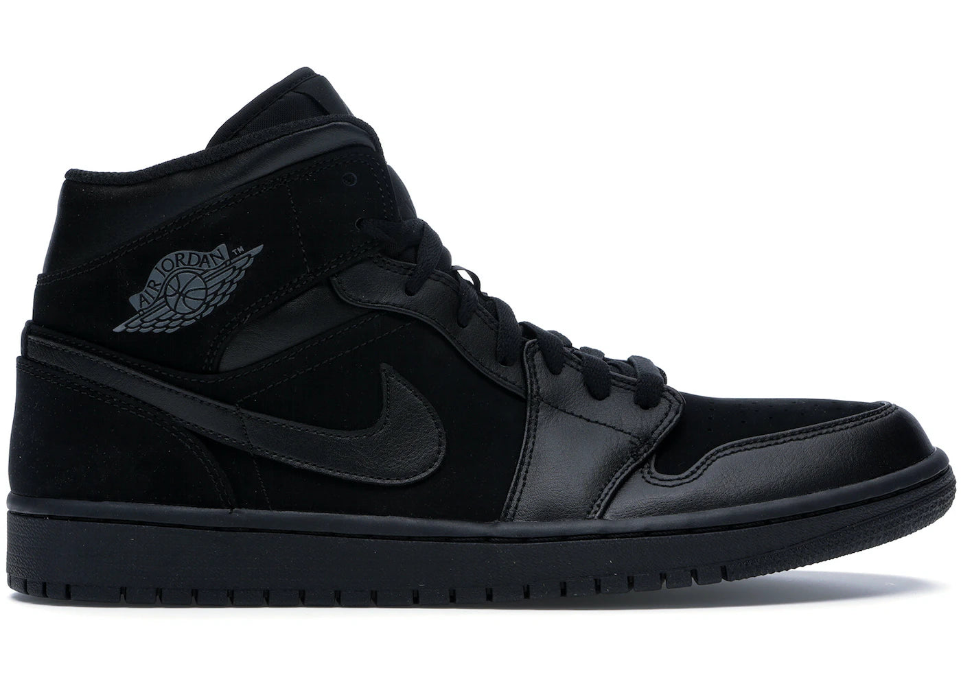 Air Jordan 1 Mid Triple Black