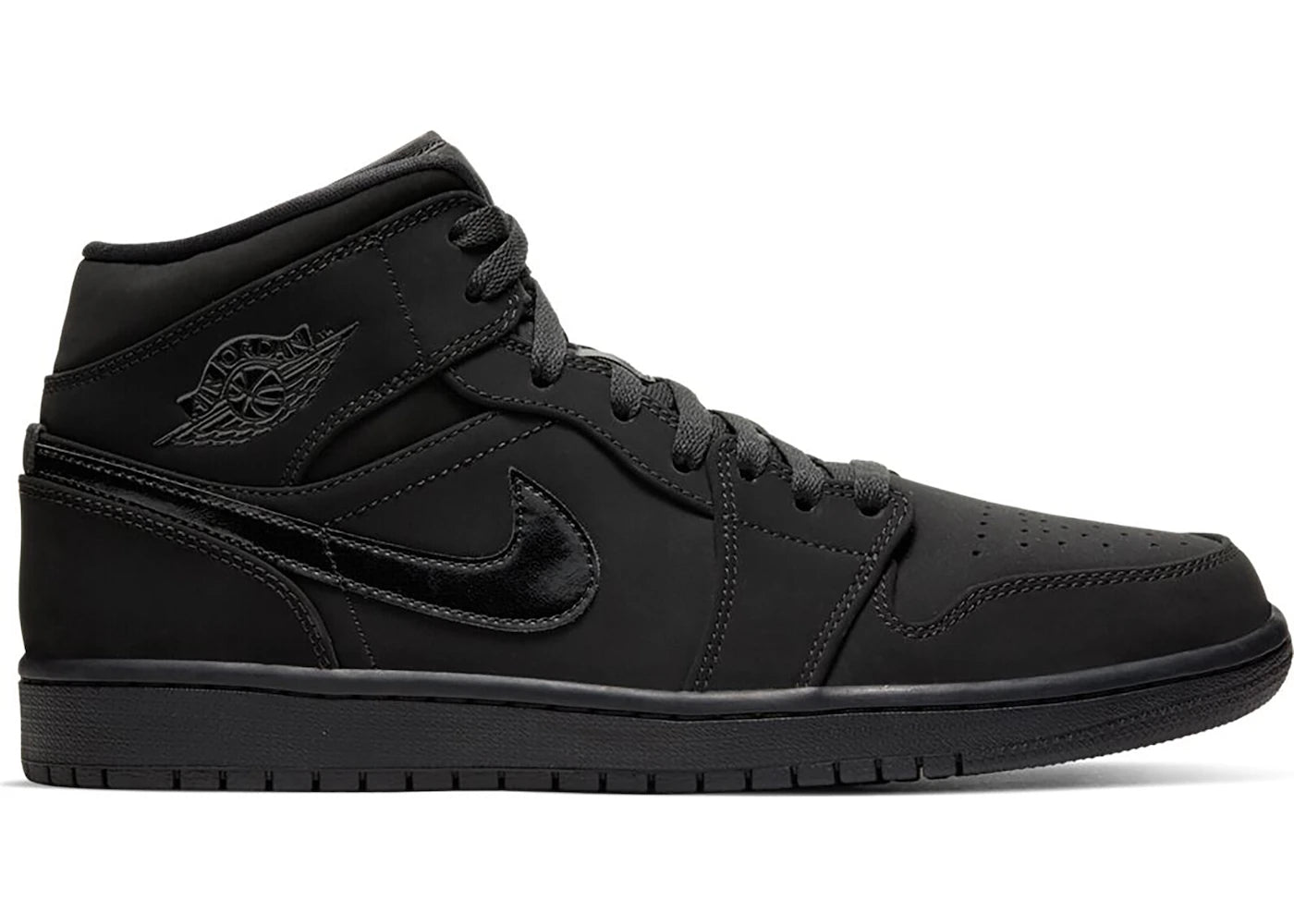 Air Jordan 1 Mid Triple Black