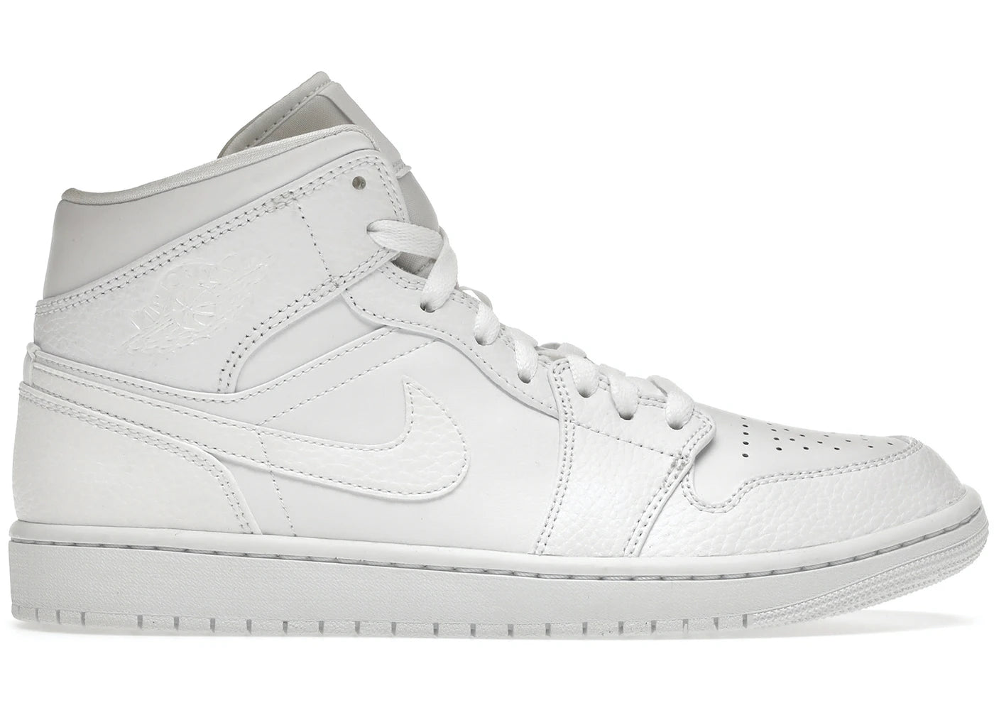 Air Jordan 1 Mid Triple White 2.0