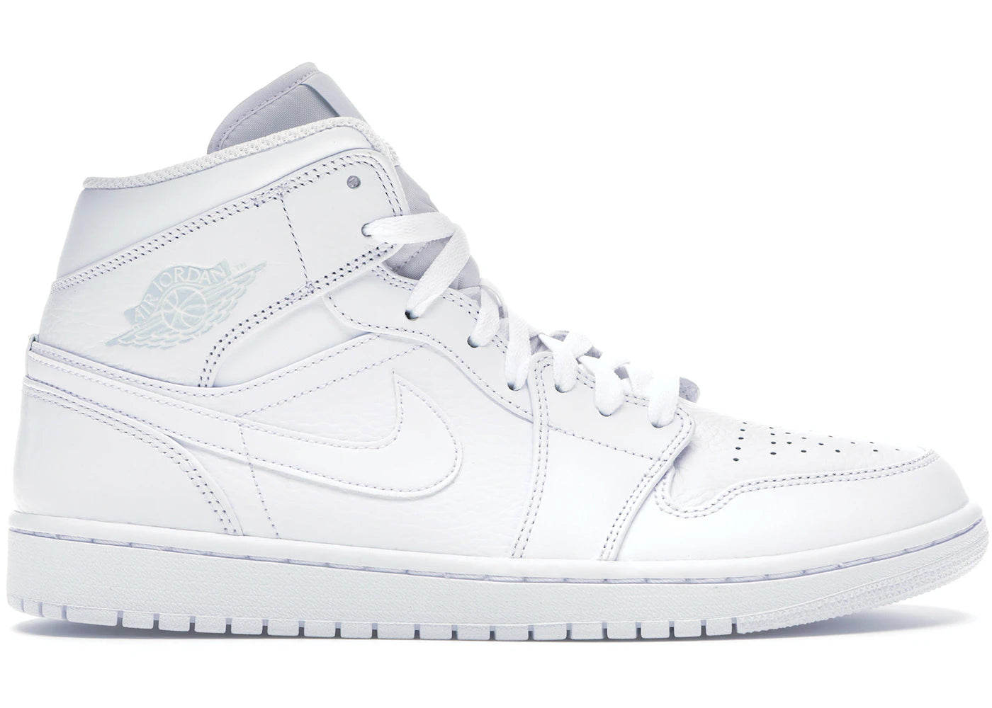 Air Jordan 1 Mid Triple White