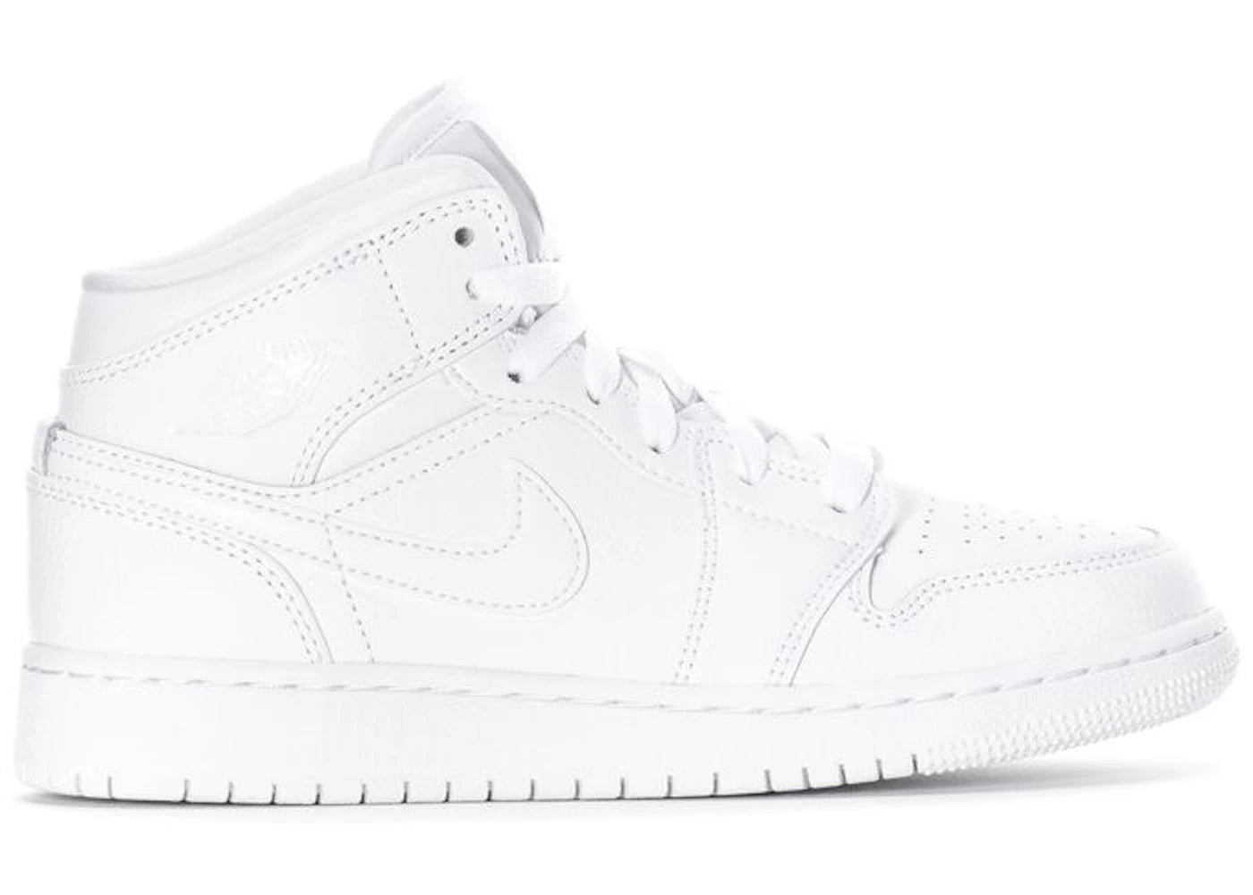 Air Jordan 1 Mid Triple White GS